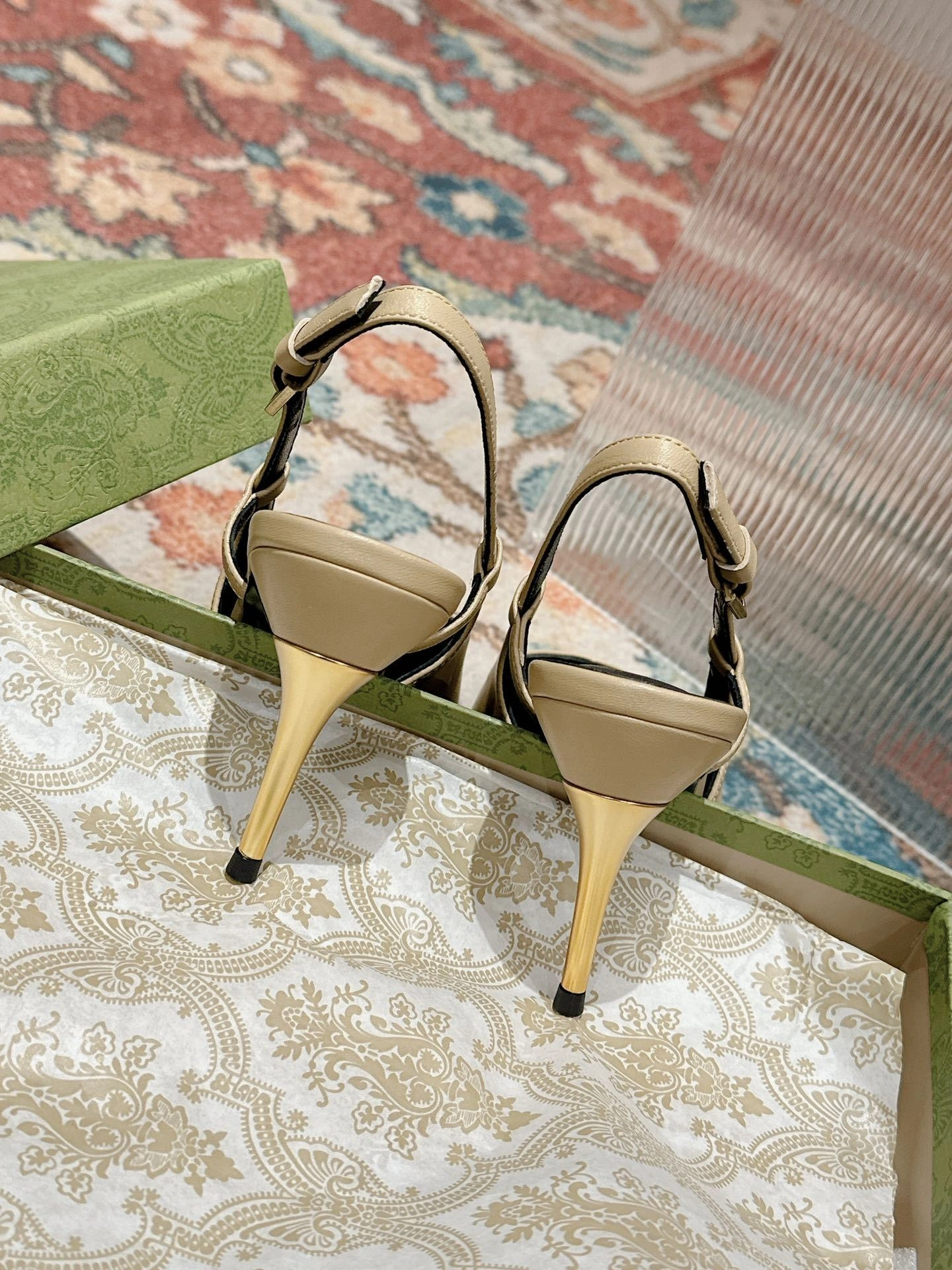 COCO-- 6u33i 762378 C9D00 9702 Heel height：8.5CM sheepskin item:D-X150L2522